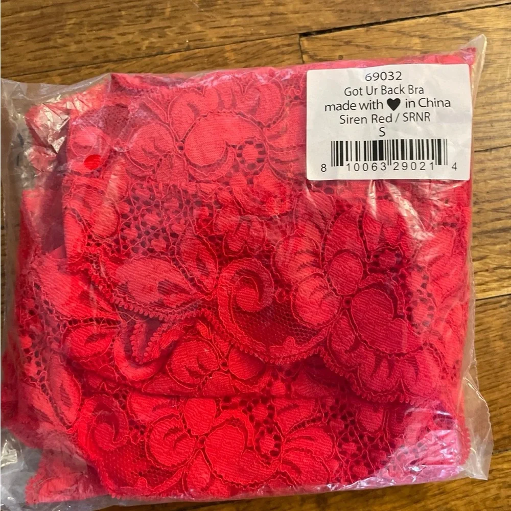 Free People Red Lace Bra - Picture 4 of 4